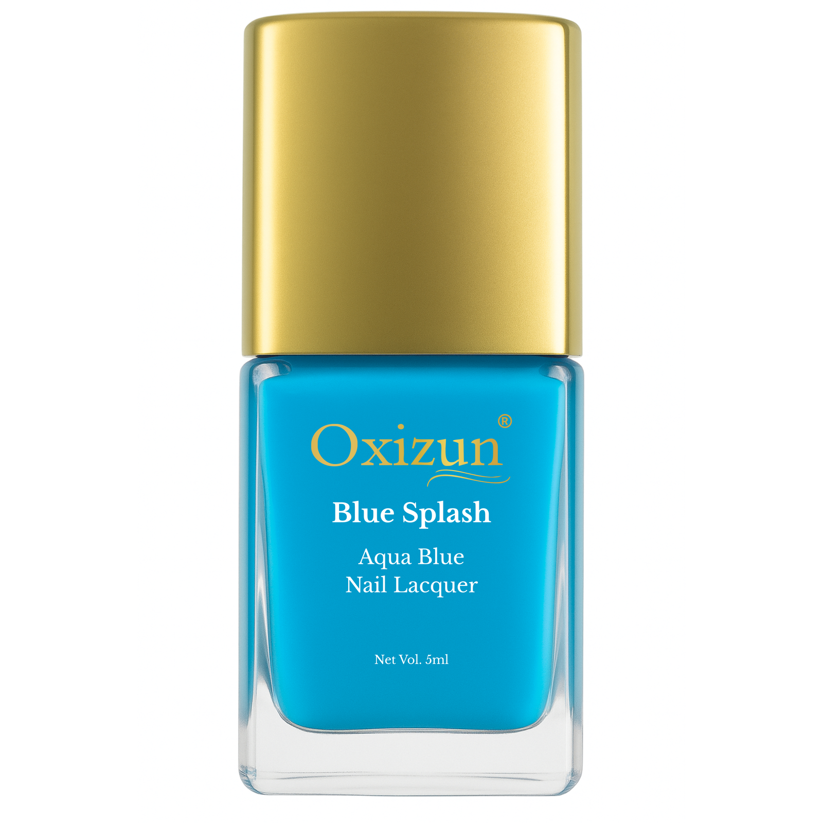 Blue Splash - Aqua Blue Nail Lacquer