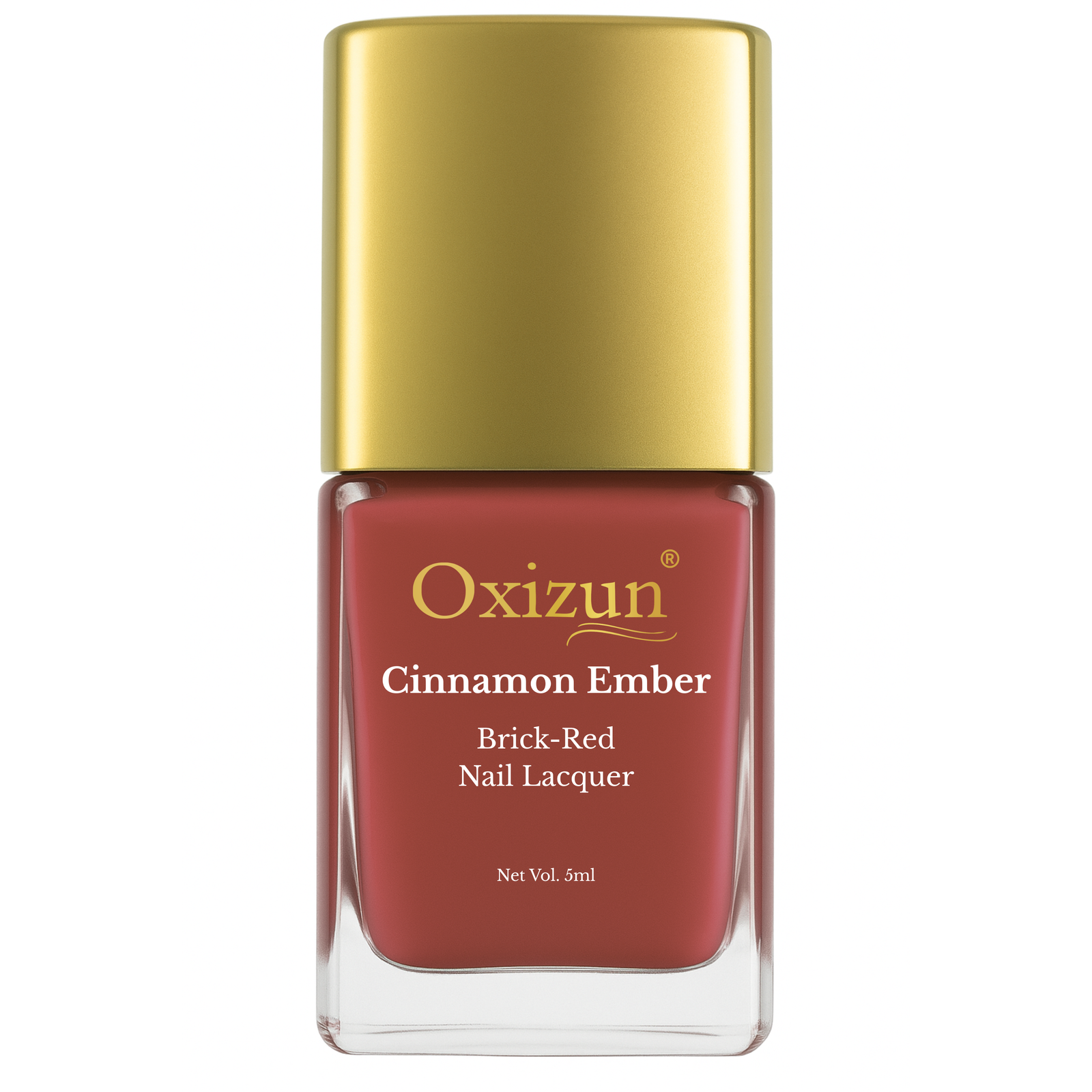 Cinnamon Ember - Brick-Red Nail Lacquer