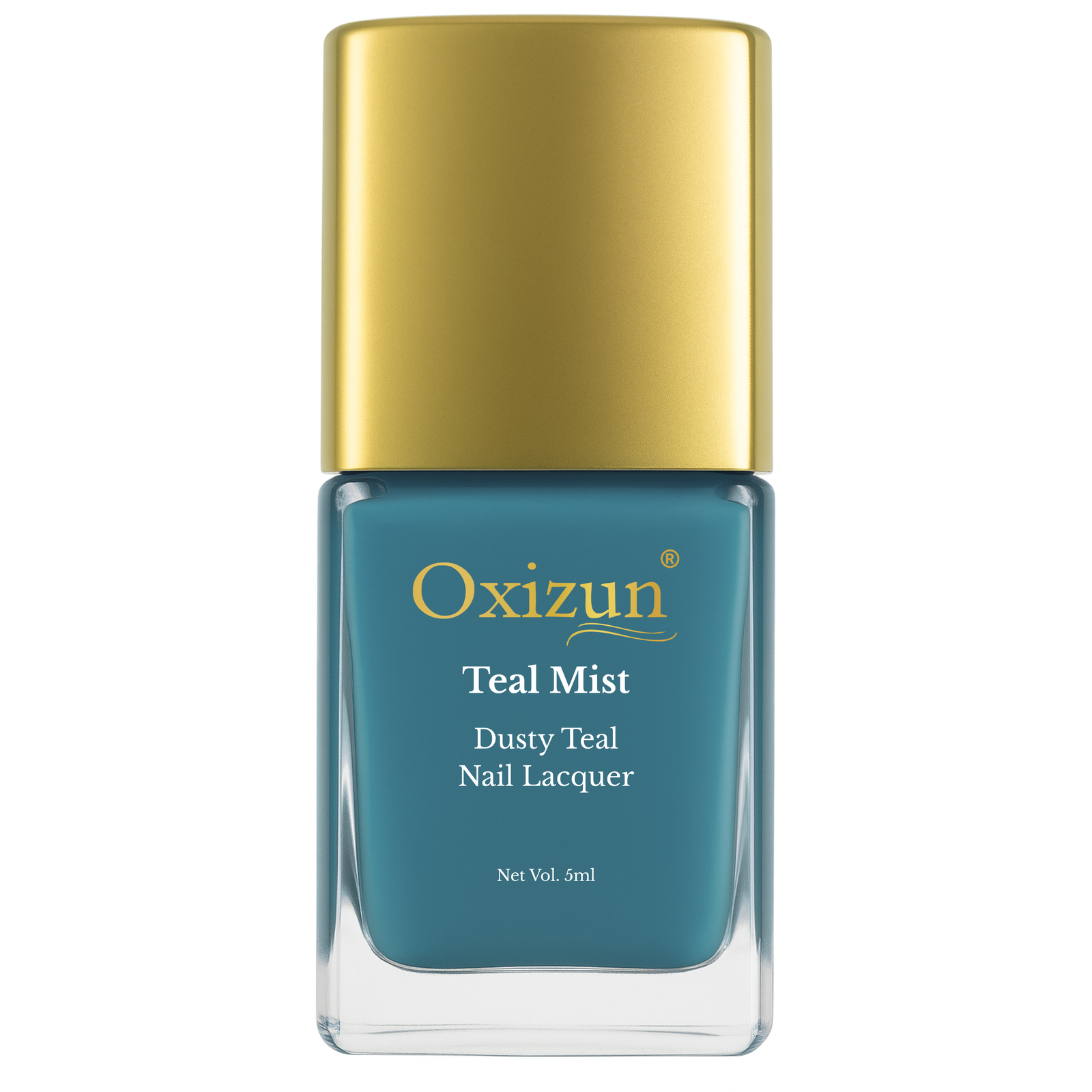 Teal Mist - Dusty Teal Nail Lacquer