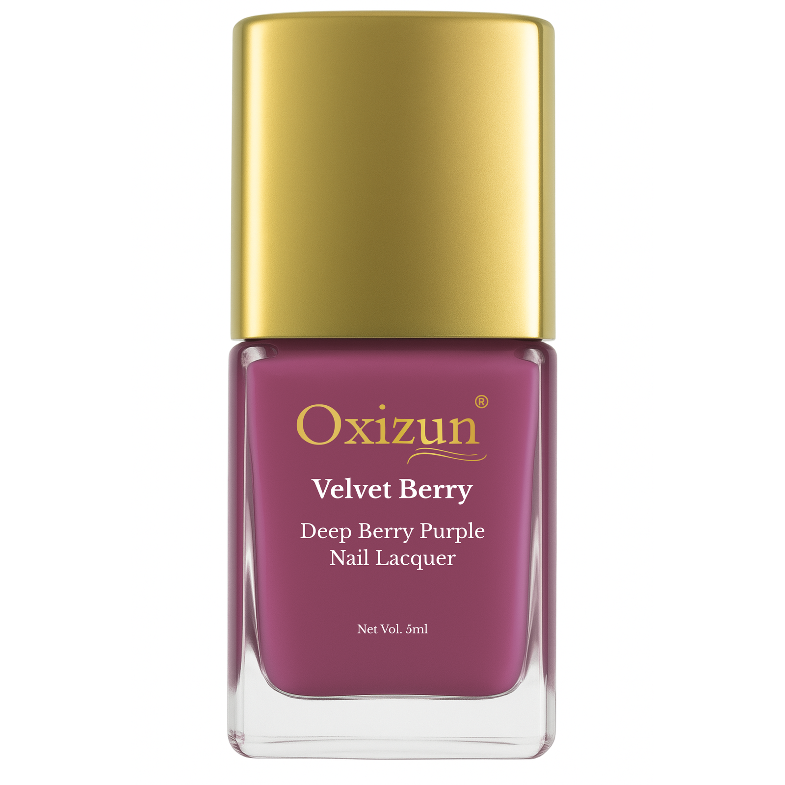 Velvet Berry - Deep Berry Purple Nail Lacquer